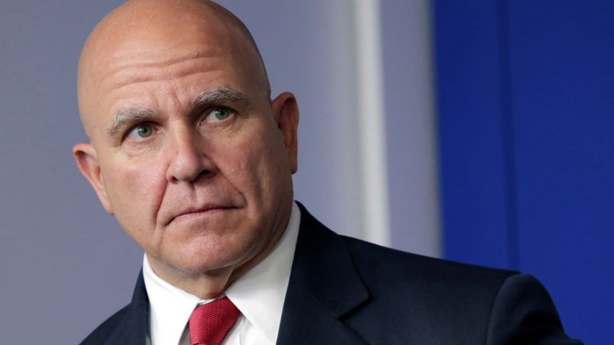 Then-national security adviser Lt. Gen. H.R. McMaster at the White House in 2017.