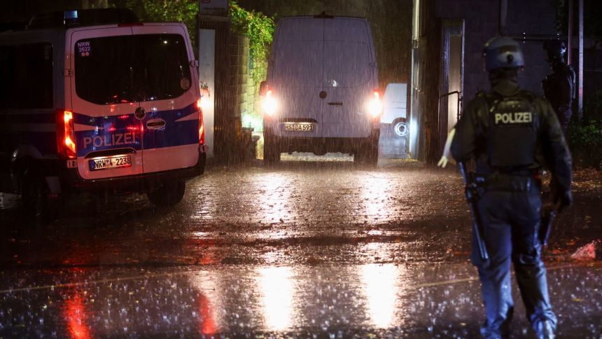 German police say they have detained a suspect accused of stabbing to death three people at a music festival in the western city of Solingen.