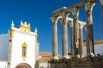 Rich history: UNESCO-protected Évora in Portugal is stuffed with Roman heritage.