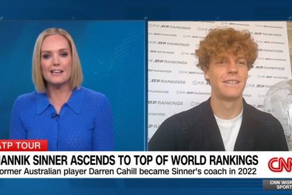 A new generation of tennis stars has begun to emerge over the last couple of years, and Italy's Australian Open champion Jannik Sinner is one of them. He recently made it to the top of the ATP rankings, and he told CNN's Amanda Davies how it feels. 