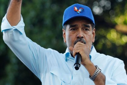 Venezuelan President Nicolas Maduro addresses a pro-government rally in Caracas on Aug. 17, 2024.