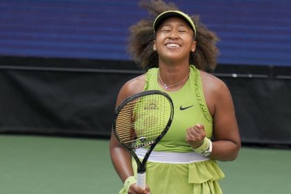 Naomi Osaka is into the second round of the US Open.