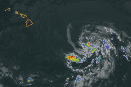 Tropical Storm Hone nears Hawaii early Friday morning.