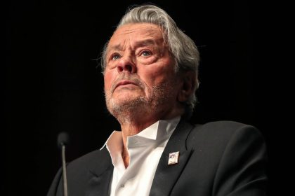 French actor Alain Delon, pictured in Cannes, southern France, on May 19, 2019.