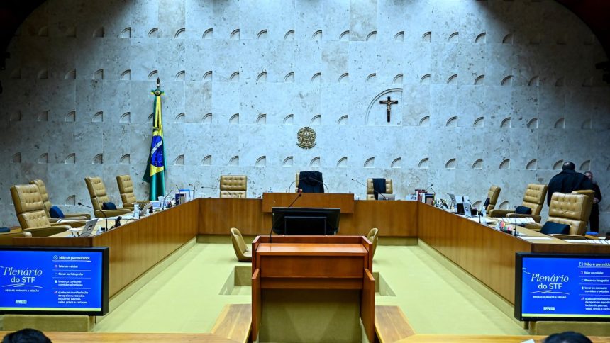 Brazil's Supreme Court, pictured on August 15, has threatened to suspend social media platform "X"