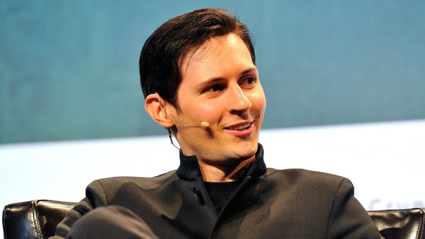 Pavel Durov, CEO and co-founder of Telegram speaks onstage during at TechCrunch Disrupt SF 2015 at Pier 70 on September 21, 2015 in San Francisco, California.