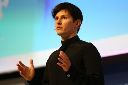 Telegram founder and CEO Pavel Durov speaks at a conference in Barcelona, Spain, on February 23, 2016.