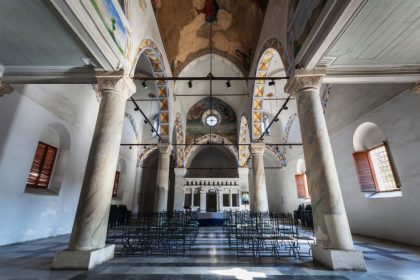 In his footsteps: St. Paul's church, built in 1850, sits on the site of a much earlier place of worship dating to the 11th or 12th century