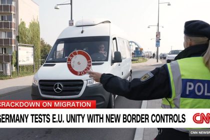 Germany has begun new controls at all of its land borders as part of a crackdown on migration, placing restrictions on a wide area of free movement known as the Schengen Area and stirring anger among its European neighbors. CNN's Frederik Pleitgen reports.