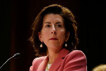 US Commerce Secretary Gina Raimondo.