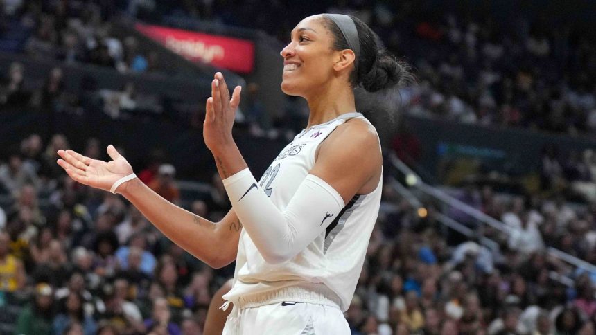 Las Vegas Aces star A’ja Wilson named unanimous 2024 WNBA MVP after historic season.