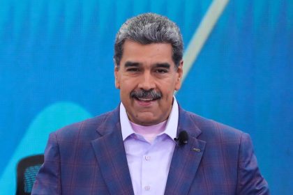 Venezuela's President Nicolas Maduro appears on his regular Monday TV show "Con Maduro+," in Caracas, Venezuela, on September 2.