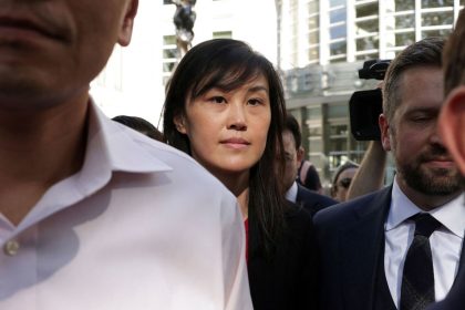 Linda Sun, a former aide to New York Gov. Kathy Hochul, exits Brooklyn federal court after she was charged with acting as an unregistered agent of China’s government in New York City, September 3, 2024.