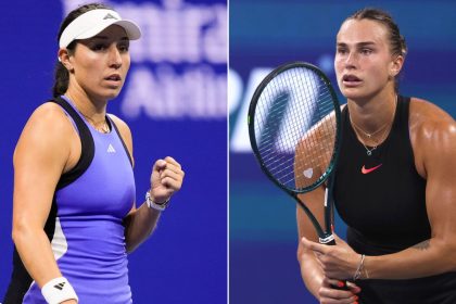 Pegula, the sixth seed, will clash with Sabalenka for the eighth time in their careers.