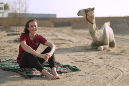 Taylor Dees moved to the United Arab Emirates from the US and found her passion in camel racing. Now she's inspiring other women to break into more traditionally male-dominated sports.