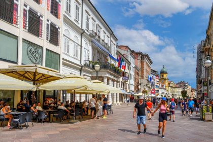 Croatia simplified some of the requirements for citizenship by descent in 2020. The coastal city of Rijeka in western Croatia is pictured.