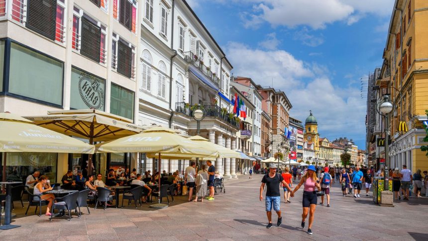 Croatia simplified some of the requirements for citizenship by descent in 2020. The coastal city of Rijeka in western Croatia is pictured.