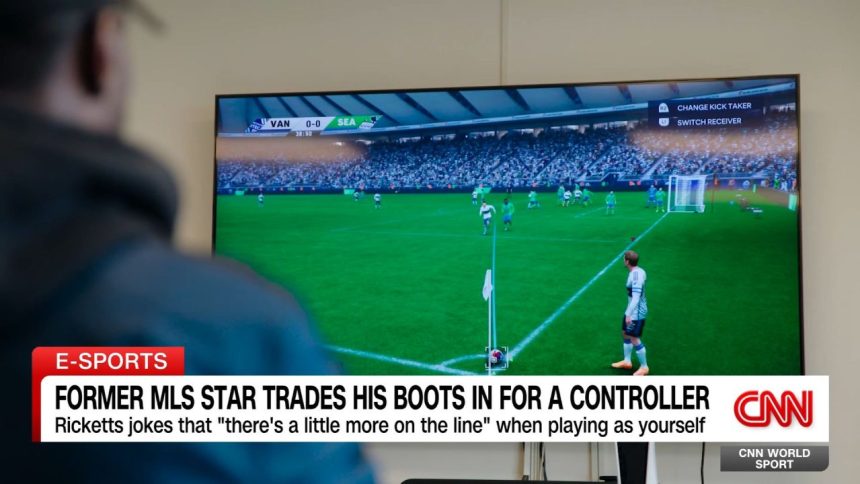 CNN's Don Riddell chats with retired Canadian international and Vancouver Whitecaps striker Tosaint Ricketts about his thoughts on being the first former Major League Soccer player to compete in e-MLS.