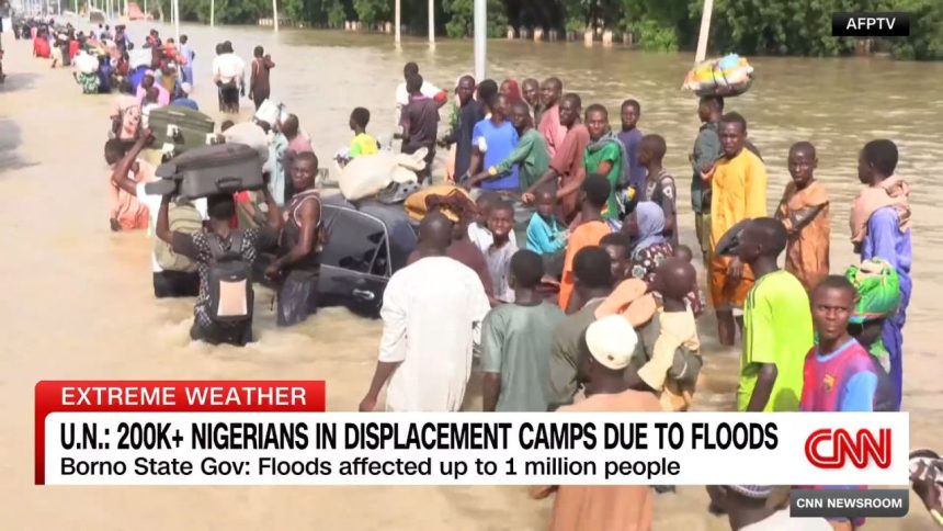 CNN's Michael Holmes reports on the urgent need to get food and supplies to some one million people, devastated by floods in Nigeria.