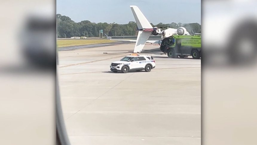 Two Delta planes collided as both were taxiing for takeoff from Atlanta Hartsfield Jackson International Airport this morning, the airline tells CNN. Delta Air Lines spokesperson Anthony Black said nobody was injured in the collision and the passengers of the regional flight were bussed back to the terminal.