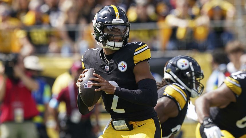 Quarterback Justin Fields has enjoyed a winning start to life with the Pittsburgh Steelers having joined from the Chicago Bears in the offseason.