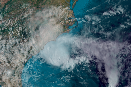 National Hurricane Center forecasters say the disturbance likely will become Tropical Storm Helene on Monday.