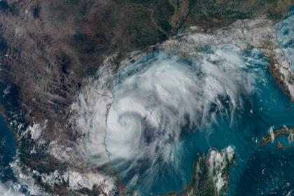 Tropical Storm Francine rages in the Gulf of Mexico early Tuesday.