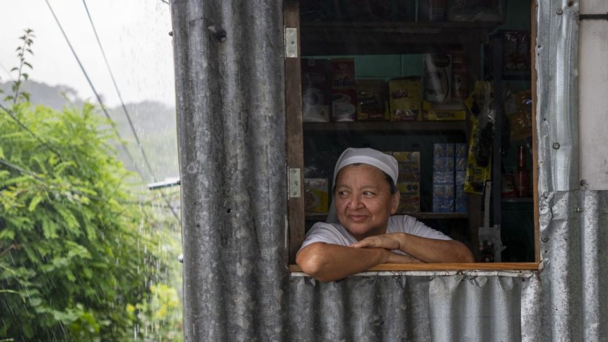 This woman says she can now run a business since peace has returned to the streets.