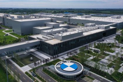 A BMW factory in Shenyang in China's northeastern Liaoning province, pictured in August 2022.