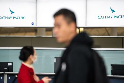 Cathay Pacific is Hong Kong's flag carrier.