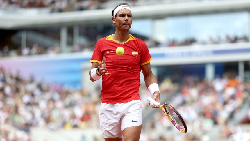 Rafael Nadal last played competitive tennis at the Olympic Games in Paris.