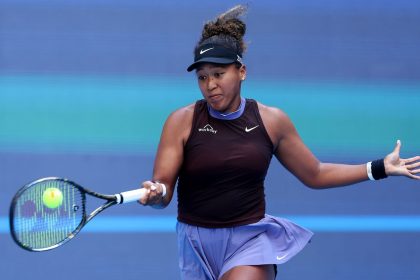 Naomi Osaka beat Lucia Bronzetti at the China Open on Wednesday.