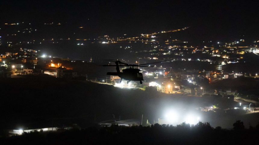 The IDF military operation in the occupied West Bank, Thursday on Sep 12