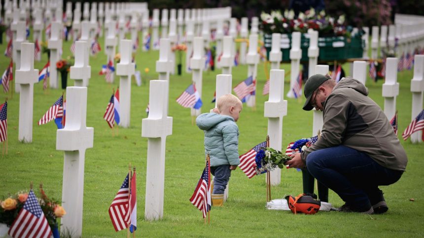 The gravesites of American soldiers buried at the Netherlands American Cemetery and Memorial near Margraten have been adopted by Dutch families.