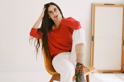 Shop Demi Moore x J.Crew - hero images