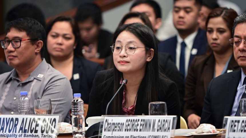 Alice Guo appeared at a senate hearing in Manila, Philippines on May 22, 2024.