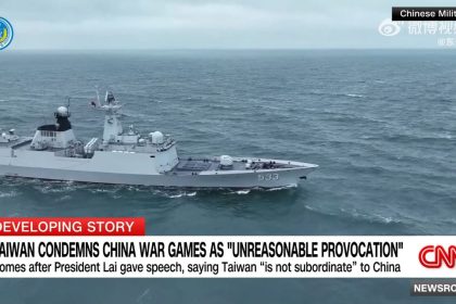 Taiwan has condemned the latest round of Chinese military drills around the island as an “unreasonable provocation” after Beijing deployed warships and fighter jets as a “stern warning” to “separatist acts of Taiwan independence forces.'' CNN's Will Ripley has more. 