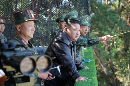 North Korean leader Kim Jong Un visits the training base of the special operations armed forces of the Korea's Army, at an undisclosed location, in North Korea, in this handout picture released by North Korea's official Korean Central News Agency on October 4, 2024.