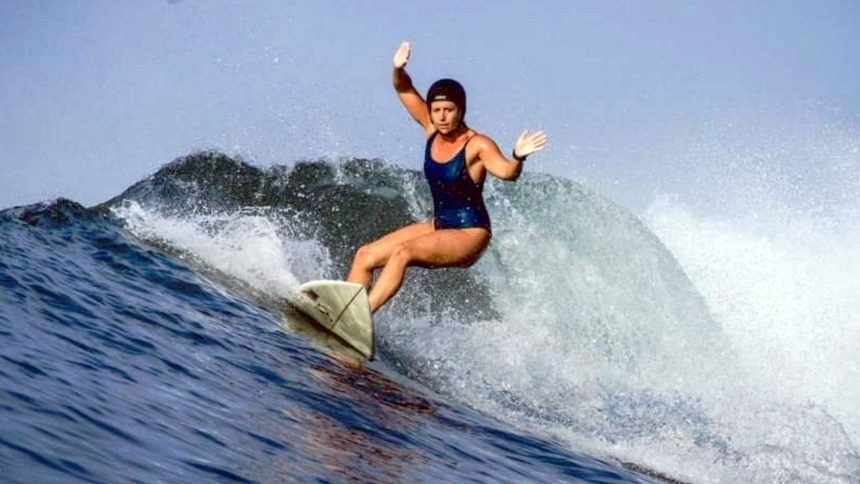 Giulia Manfrini, a surfer who died off the coast of Indonesia's West Sumatra after being pierced by a sharp-billed fish.