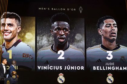 Real Madrid stars Vinícius Jr. and Jude Bellingham were beaten to the men's best player award by Rodri.