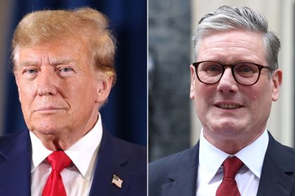 Donald Trump and Keir Starmer met in New York last month, part of the British prime minister's efforts to maintain relationships with both Trump and Kamala Harris before next month's election.