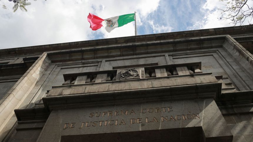 A general view of the Supreme Court building where Ministers elected a new President for the Supreme Court, in Mexico City, Mexico January 2, 2023.REUTERS/Henry Romero