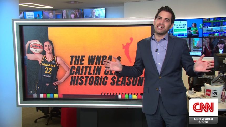 With the WNBA Finals set to tip off on Thursday, CNN's Harry Enten breaks down just how successful this season has been for the league with World Sport's Don Riddell. 