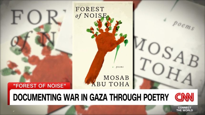 Mosab Abu Toha wrote half of the poems after October 7, and the rest before. He speaks to Becky Anderson about his writing process amid the war and being forced to flee Gaza with his young family.