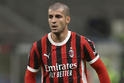 Álvaro Morata joined AC Milan at the start of this season.