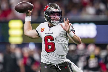 The Buccaneers, led by quarterback Baker Mayfield, are leaving for New Orleans on Tuesday.