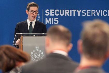 “MI5 has one hell of a job on its hands,” Ken McCallum said, as he detailed a range of threats to the UK in his Tuesday speech.