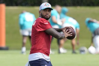 Miami Dolphins quarterback Tua Tagovailoa, who returned to Miami Dolphins practice earlier this week, suffered his most recent concussion September 12.