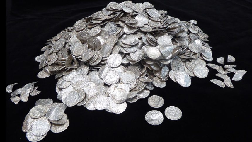 The hoard of coins was valued at more than $5 million.