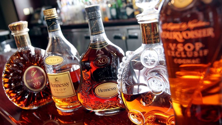 China has decided to penalize brandy from Europe.